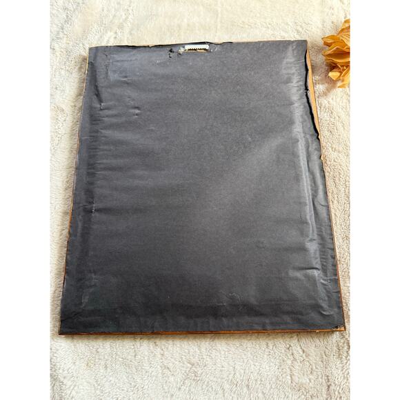 Vintage Hand Crossvstitch Needlework Framed matted in Glass - Picture 3 of 4